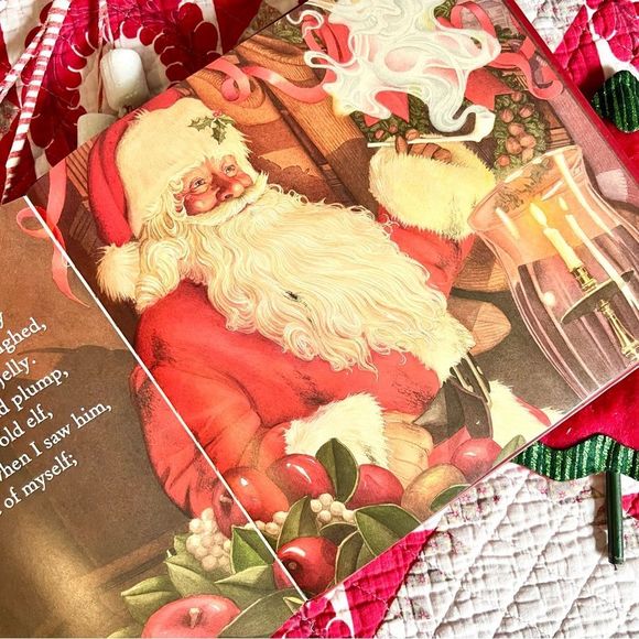 The Night Before Christmas Children’s Book The Heirloom Edition PLUS Audio CD - Picture 7 of 10